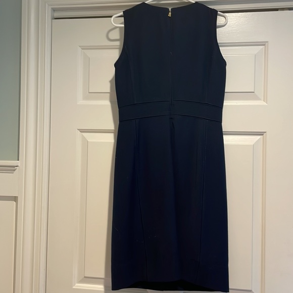 Tory Burch Navy Sheath Dress - Picture 6 of 7